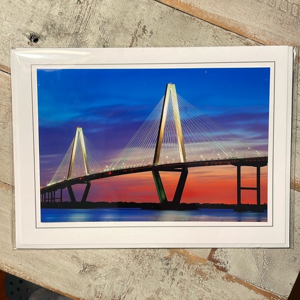 Arthur Ravenel Jr. Bridge 5x7 photo. Ready to frame. NIP